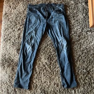 Three pairs of Paige skinny Jeans. They’re all 38x32